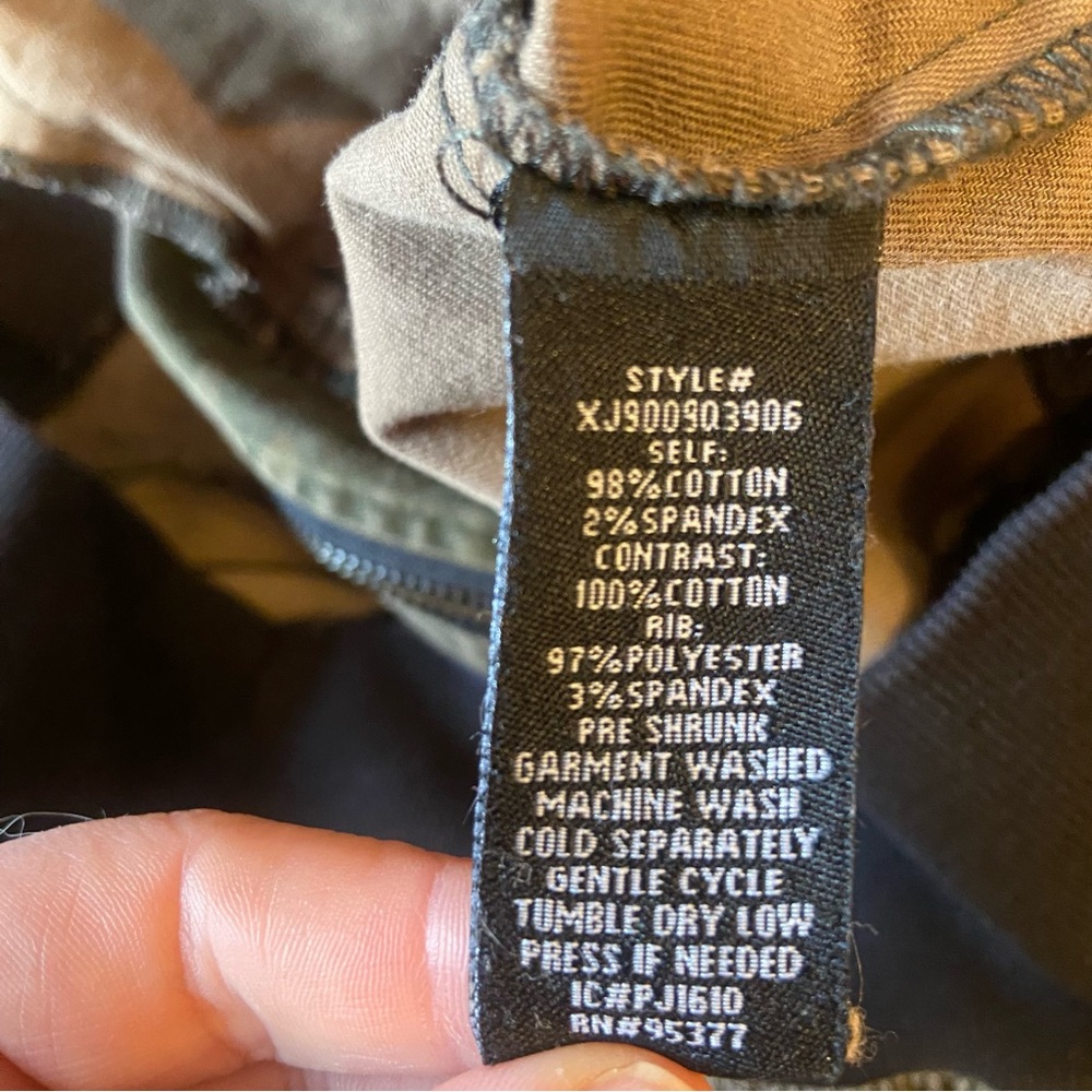 Sanctuary {from Anthropologie} Cotton Camo Bomber Jacket — Size Medium - Picture 7 of 7